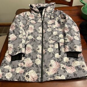 Dennis‎ Basso Floral Winter Jacket